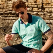 Anemoss Yelken Mint Erkek Polo Yaka T-Shirt - 6