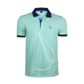 Anemoss Yelken Mint Erkek Polo Yaka T-Shirt - 1