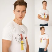 Biggdesign Faces Lucky Erkek T-Shirt - 6