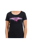 Batman v Superman Siyah Kadın T-Shirt thumbnail 3