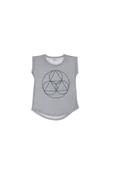 BiggDesign BiggYoga Namaste Gri T-Shirt thumbnail 8