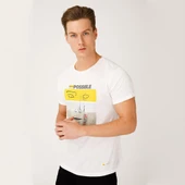 Biggdesign Faces Possible Erkek T-Shirt - 5
