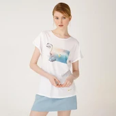 Biggdesign Faces Happy Kadın T-Shirt - 4