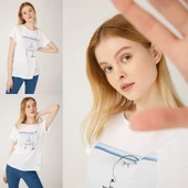 Biggdesign Faces Hope Kadın T-Shirt - 7