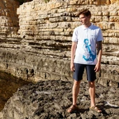 Anemoss Çapa Beyaz Erkek Polo Yaka T-Shirt - 8