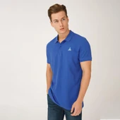 Anemoss Yelken Mavi Erkek Polo Yaka T-Shirt - 5