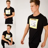 Biggdesign Faces Do not Work Erkek T-Shirt - 6