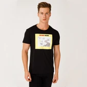 Biggdesign Faces Do not Work Erkek T-Shirt - 4