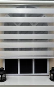 StorBurada Zebra Stor Sert Plastik Kasalı Beyaz Perde STB 400V01-PD  Beyaz 180 x 260 - 2