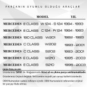 Mercedes W124 W201 W202 W208 W210 için Ön Silecek Kolu Kapağı - 2