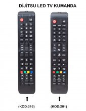 Dijitsu Lcd Led Tv Kumanda - 1