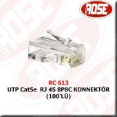 Utp Cat5E Rj 45 8P8C Konnektör 100lü - 1