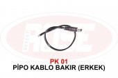 Pk 01 Pipo Kablo Bakır-Erkek - 1