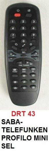 Saba Telefunken Profilo Mini Sel Tv Uydu Kumandası - 1
