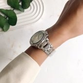 Regulus Taşlı Kasa Gümüş Kordon Kadın Kol Saati thumbnail 2