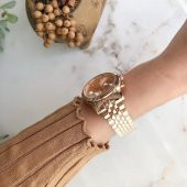 Roma Rakam Kasa Detaylı Rose Gold Kadın Kol Saati - 2
