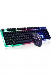 Dynego Işıklı Oyuncu Klavye+mouse Seti Gaming Set Pg 8017 - 3