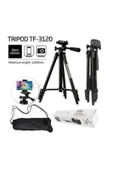 MVM Tf-3120 102 Cm Cep Telefonu Fotoğraf Makinesi Tripod + Telefon Tutacağı Siyah - 4