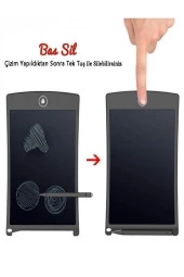 EYNOR Writing Tablet Lcd 8.5 Inç Dijital Kalemli Çizim Yazı Tahtası Grafik Eğitim Tableti - 2