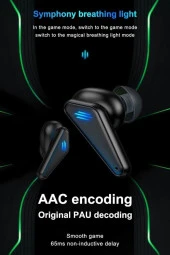 AbaTech Xiaomi Iphone Samsung Tüm Telefonlar Ile Uyumlu K55 Gaming Bluetooth Kulaklık Yeni Sürüm - 3