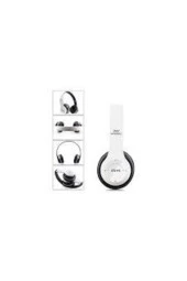 POLYGOLD Beyaz Renk Kafa Üstü Wireless Bluetooth Kablosuz Kulaklık Mp3 Extra Bass Fm Radyo - 2