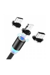 NESA e ticaret T G Mıknatıslı Manyetık Sarj Kablosu Mıcro-ıphone-type C - 1