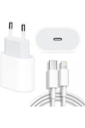 VEB İLETİŞİM Iphone Uyumlu 11 11 Pro Max 12 12 Pro Hızlı Şarj Aleti Seti 20w Adaptör Usb C 1m Kablo - 2
