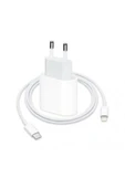 VEB İLETİŞİM Iphone Uyumlu 11 11 Pro Max 12 12 Pro Hızlı Şarj Aleti Seti 20w Adaptör Usb C 1m Kablo - 3