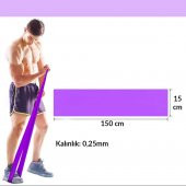 Telvesse Pilates Bandı Yoga Egzersiz Esneme Spor Bandı Yeşil - 2