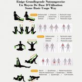 Telvesse Pilates Bandı Yoga Egzersiz Esneme Spor Bandı Yeşil - 3