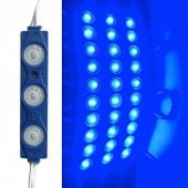 12V 3 Ledli Mercekli Modül Led Renkli 1.5W (1 Adet) - 3