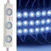 12V 3 Ledli Mercekli Modül Led Renkli 1.5W (1 Adet) - 5