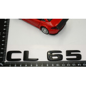 CL 65 Bagaj Parlak Siyah ABS 3M 3D Yazı Logo - 5