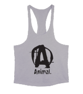 Animal GYM Vücut Geliştirme Bodybuilding Fitness Tasarım Erkek Tank Top Atlet - 1