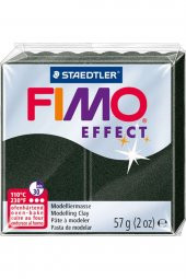 Fimo Effect Polimer Kil 57gr. Pearl Black Sedefli Siyah - 1