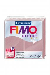 Fimo Effect Polimer Kil 57gr. Pearl Rose Altın - 1