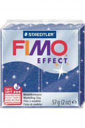 Fimo Effect Polimer Kil 57gr. Glitter Blue Yaldızlı Mavi - 1