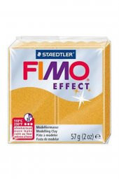 Fimo Effect Polimer Kil 57gr. Glitter Gold Yaldızlı Altın - 1