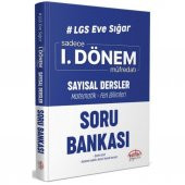 Editör 8.Sınıf LGS Eve Sığar I. Dönem Sayısal Dersler SoruBankası - 1