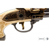 Dekoratif Denix-3 NAMLULU TABANCA, İTALYA 1680 thumbnail 6