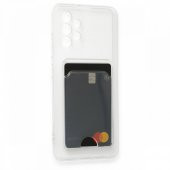 FitCase Samsung Galaxy A53 5G Kılıf Cardy Şeffaf Kartlık Cepli Kapak - 3