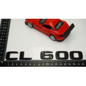 CL 600 Bagaj Parlak Siyah ABS 3M 3D Yazı Logo thumbnail 5