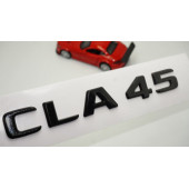 CLA 45 Bagaj Parlak Siyah ABS 3M 3D Yazı Logo thumbnail 1