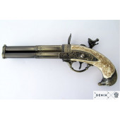 Dekoratif Denix-DÖNER 3 NAMLULU TABANCA, FRANSA 18. C. thumbnail 2