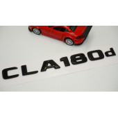CLA 180d Bagaj Parlak Siyah ABS 3M 3D Yazı Logo - 3