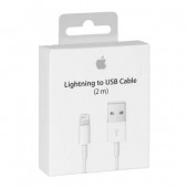 Apple Iphone Uyumlu Hızlı Şarj Aleti Kablosu 2m Lightning To USB Cable - 1
