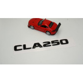 CLA 250 Bagaj Parlak Siyah ABS 3M 3D Yazı Logo - 2