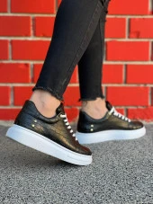 KB047 SİYAH Crocodile Günlük Erkek  Ayakkabı thumbnail 2