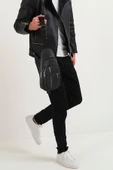 Bagorama SUOMY Unisex Deri Bodybag Sırt, Omuz, Çapraz Askılı Çanta - 1