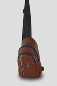 Bagorama SUOMY Unisex Deri Bodybag Sırt, Omuz, Çapraz Askılı Çanta - 3